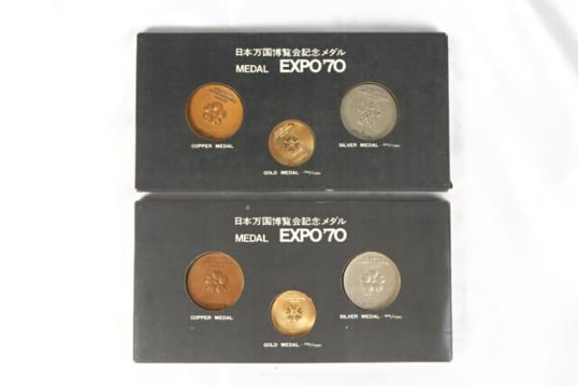 日本万国博覧会記念メダル（1970年大阪万博・EXPO'70）の記念硬貨買取 ...