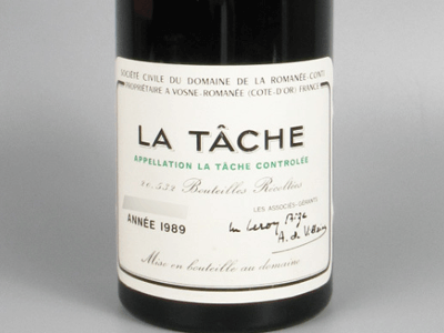DRC La Tache ロマネコンティ ラ ターシュ 1989