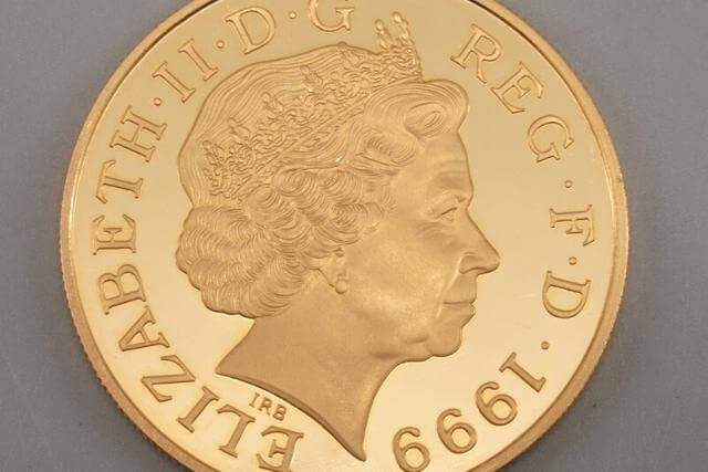 ダイアナ妃 追悼記念コイン1999年５ポンド - 貨幣