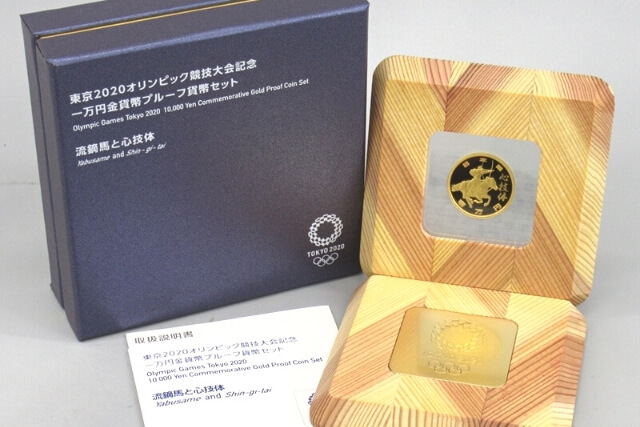 東京2020オリンピック 一万円記念金貨 流鏑馬 - コレクション