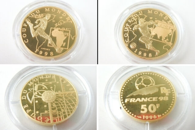 1998年 ワールドカップ公式記念コイン-
