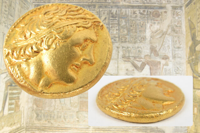 古代エジプトの貴重な古銭！プトレマイオス2世ペンタドラクマ金貨の特徴と市場価値