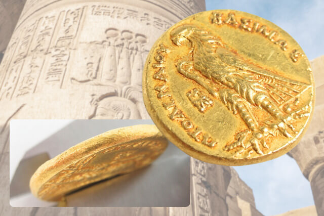 古代エジプトの貴重な古銭！プトレマイオス2世ペンタドラクマ金貨の特徴と市場価値