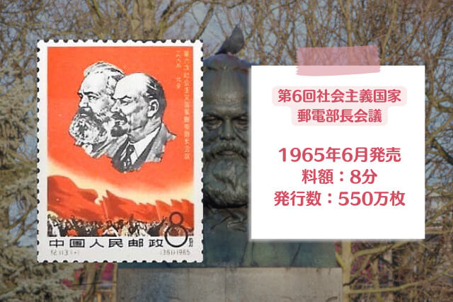 中国切手「第6回社会主義国家郵電部長会議」の特徴と市場価値をわかりやすく解説