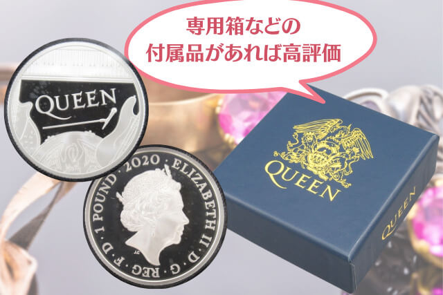 QUEEN 1ポンド銀貨｜伝説のロックバンドの軌跡を刻むコインの価値