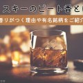 ウイスキーのピート香とは？香りがつく理由や有名銘柄をご紹介