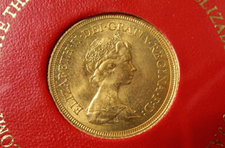 イギリス 1974年 ソブリン金貨