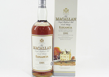 ウイスキー MACALLAN(マッカラン) エレガンシア 1991 1000ml 未開栓 箱付き
