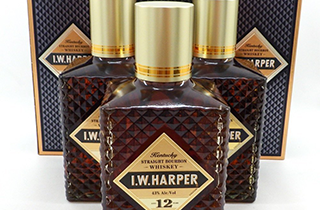 ウイスキー I.W.HARPER (I.W.ハーパー) 12年 750ml 未開栓 計3本 箱付き