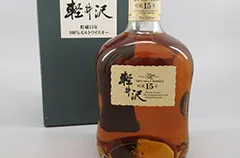 軽井沢 貯蔵15年 100%モルトウイスキー 700ml 未開栓 箱付き