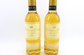 ワイン Chateau d'Yquem (シャトー・ディケム)1990 ハーフ 375ml 計2本